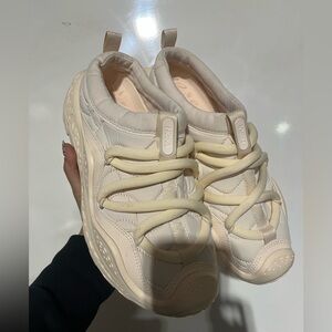 Hoka One One Cream Sneakers